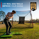 Haack Pro Golf Net w/ Tri-Turf Mat