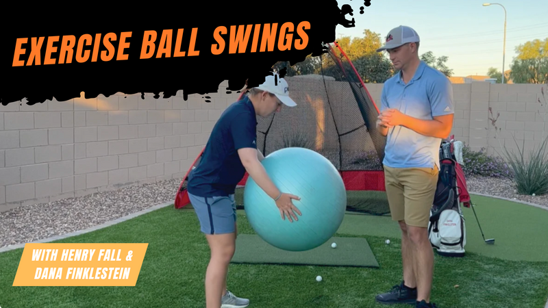 Rukket Golf Tips: Exercise Ball Swings