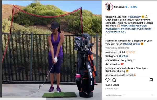 Practice Golf Anywhere: Part Two with Tisha Alyn Abrea
