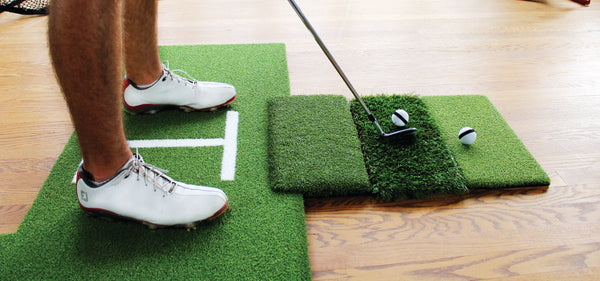 This Golf Hitting Mat Levels Up Your Game