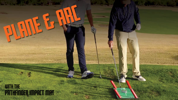 Pathfinder Impact Mat | Golf Swing Plane and Arc