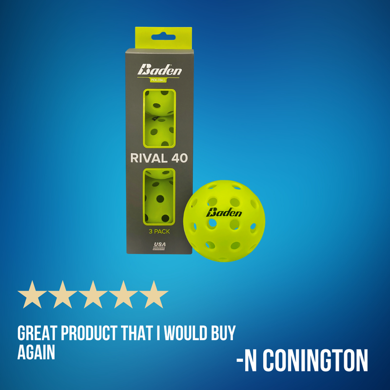 Rival 40 Pickleball Set (3-Pack)