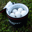 Rukket Glow Golf Set with 12 Glow-in-the-Dark Tru-Spin Foam Golf Balls