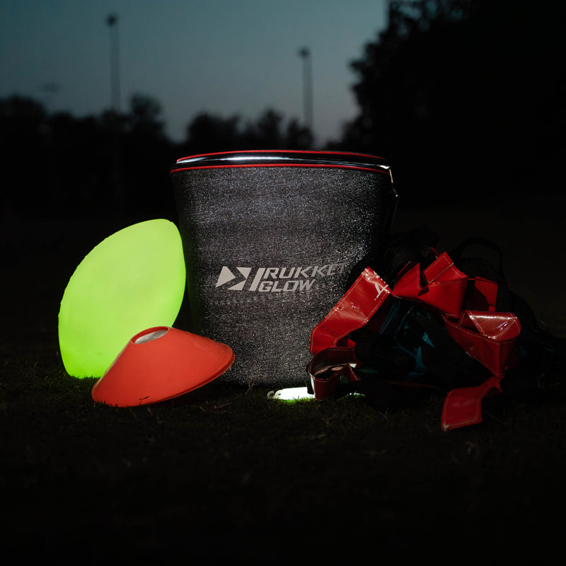 Rukket Glow-in-the-Dark Flag Football Set with Quick Charger