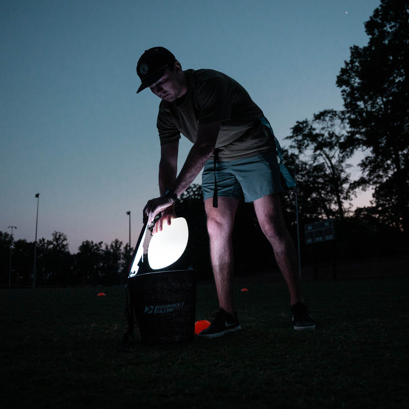 Rukket Glow-in-the-Dark Flag Football Set with Quick Charger