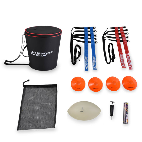 Rukket Glow-in-the-Dark Flag Football Set with Quick Charger