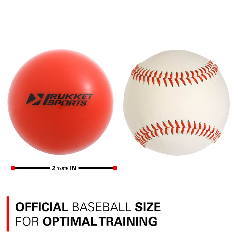 Rukket 15pk Weighted Baseball/Softball Heavy Training Balls | Practice Hitting