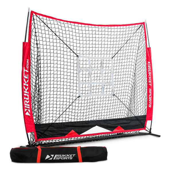 5x5 Baseball / Softball Net w/ Strike Zone Target