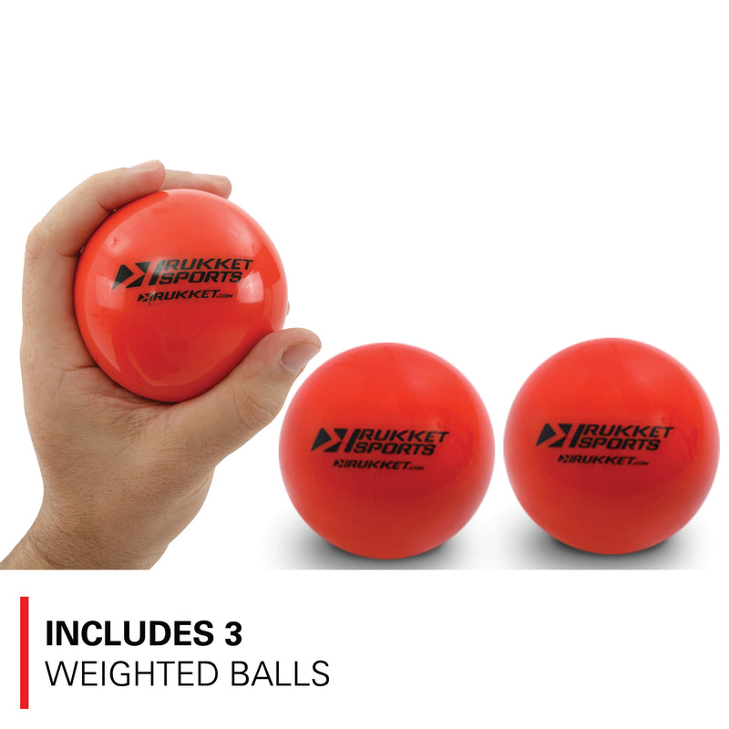 5x5 Baseball / Softball Net w/ 3 Weighted Balls & Strike Zone Target
