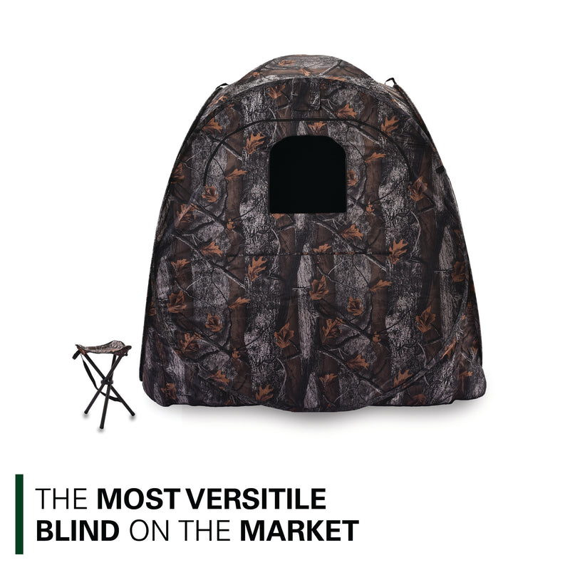 Hunting Blind w/ Tripod Stool