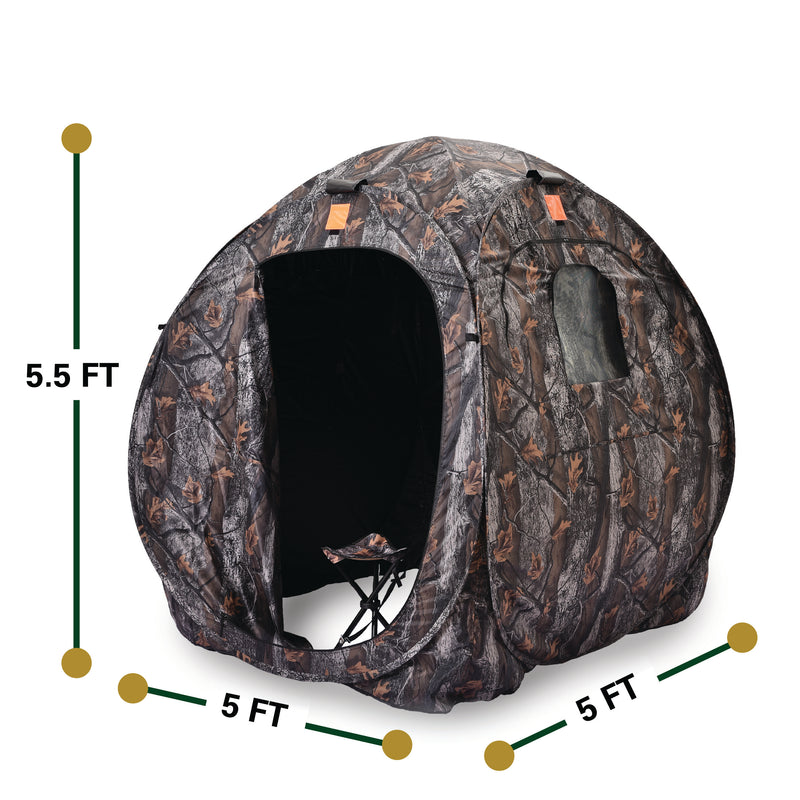 Hunting Blind w/ Tripod Stool