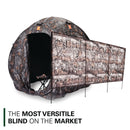 Hunting Blind w/ Tripod Stool and Ground Screen