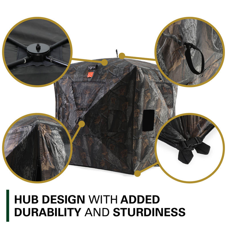 Deluxe Pop-Up Hub Style Hunting Blind