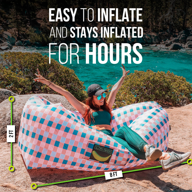 Glow-Nana Light-Up Air Lounger