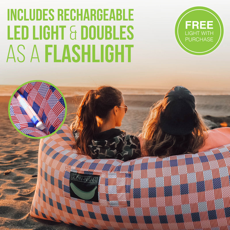 Glow-Nana Light-Up Air Lounger