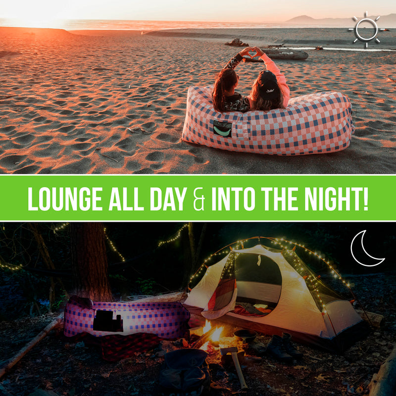 Glow-Nana Light-Up Air Lounger