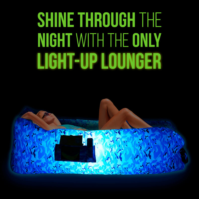 Glow-Nana Light-Up Air Lounger