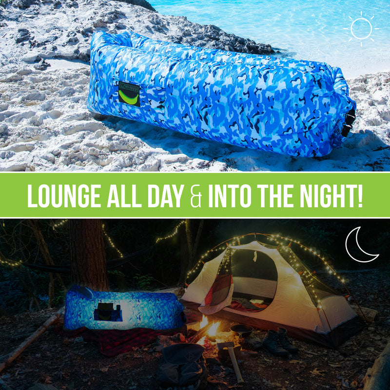 Glow-Nana Light-Up Air Lounger