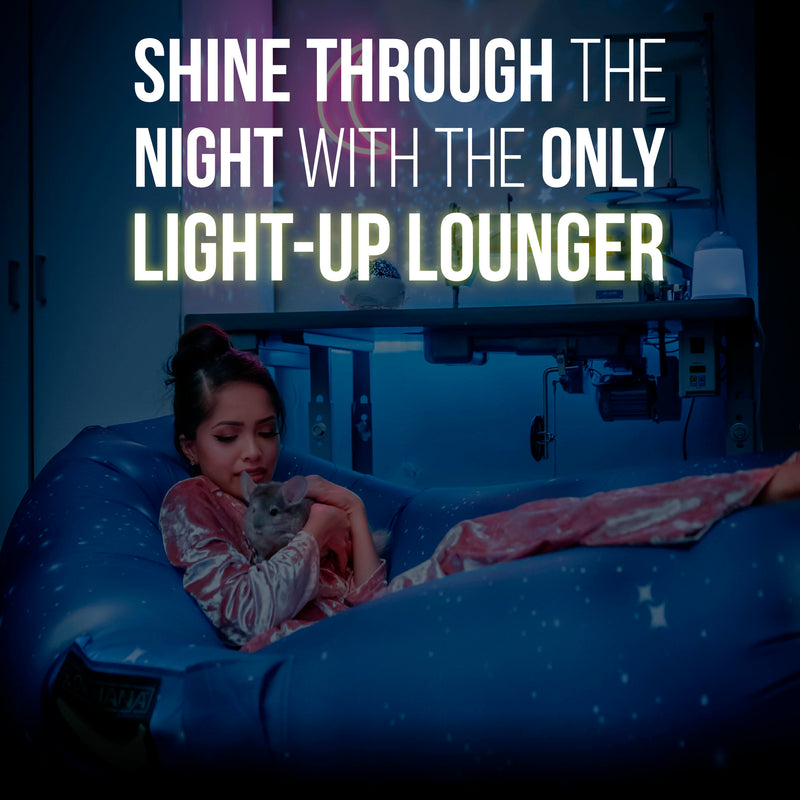 Glow-Nana Light-Up Air Lounger