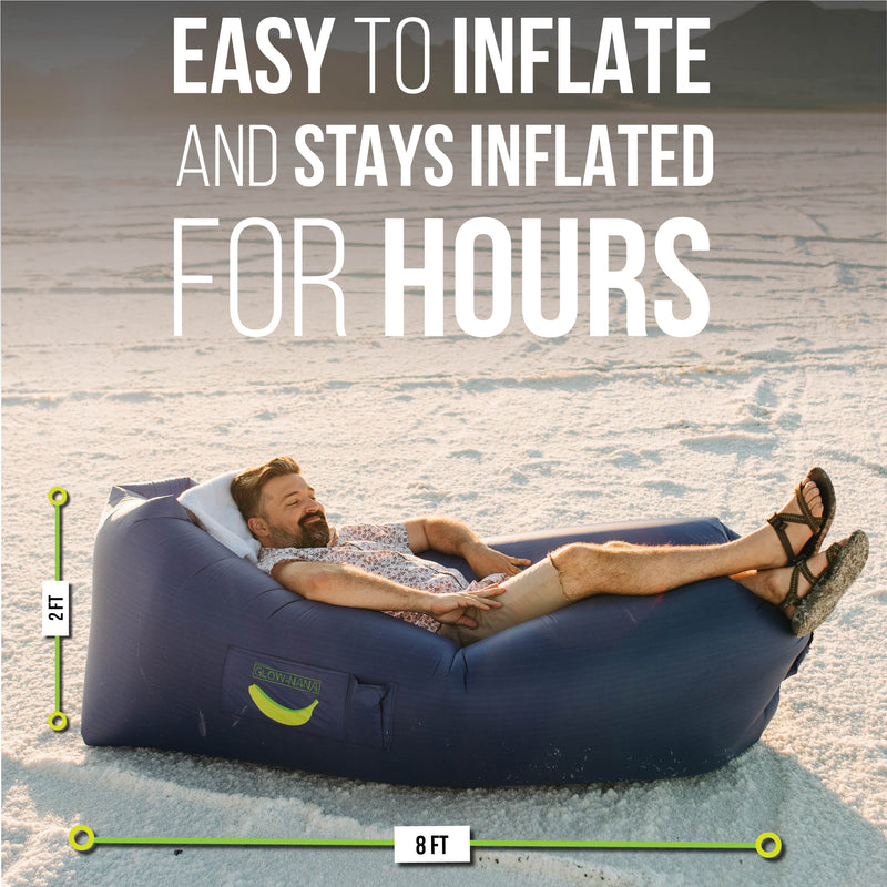 Glow-Nana Light-Up Air Lounger
