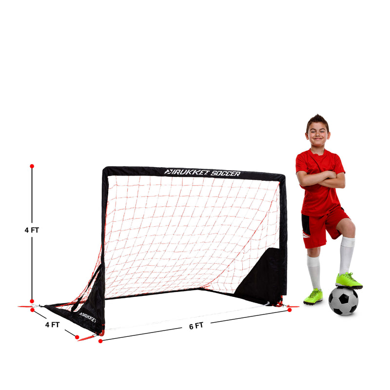 Grasshopper 6x4 ft Portable Soccer Goal