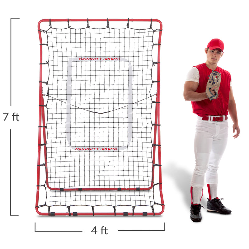 Pitch Back Baseball / Softball Rebounder Pro